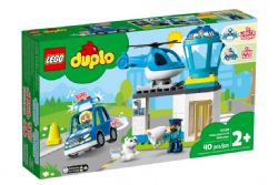 LEGO DUPLO - LE COMMISSARIAT ET L'HÉLICOPTÈRE DE LA POLICE #1959